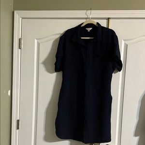 Weatherproof Vintage Navy Midi Dress